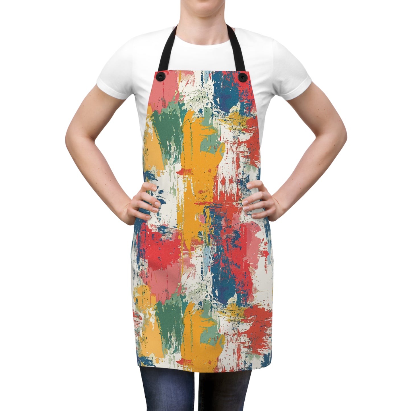Paint Splash Palette Adult Apron