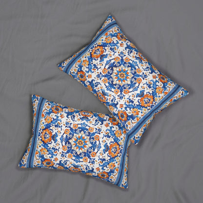 Sierra Blossom Lumbar Pillow - Spun Polyester - Double-Sided Print - Concealed Zipper - 20" x 14"