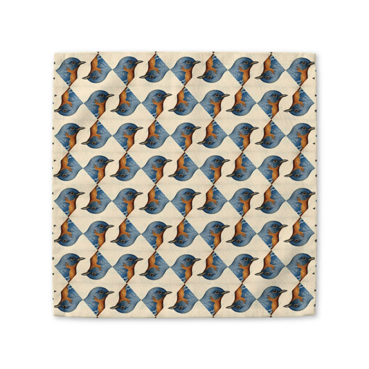 Bird Lover cotton twill napkin