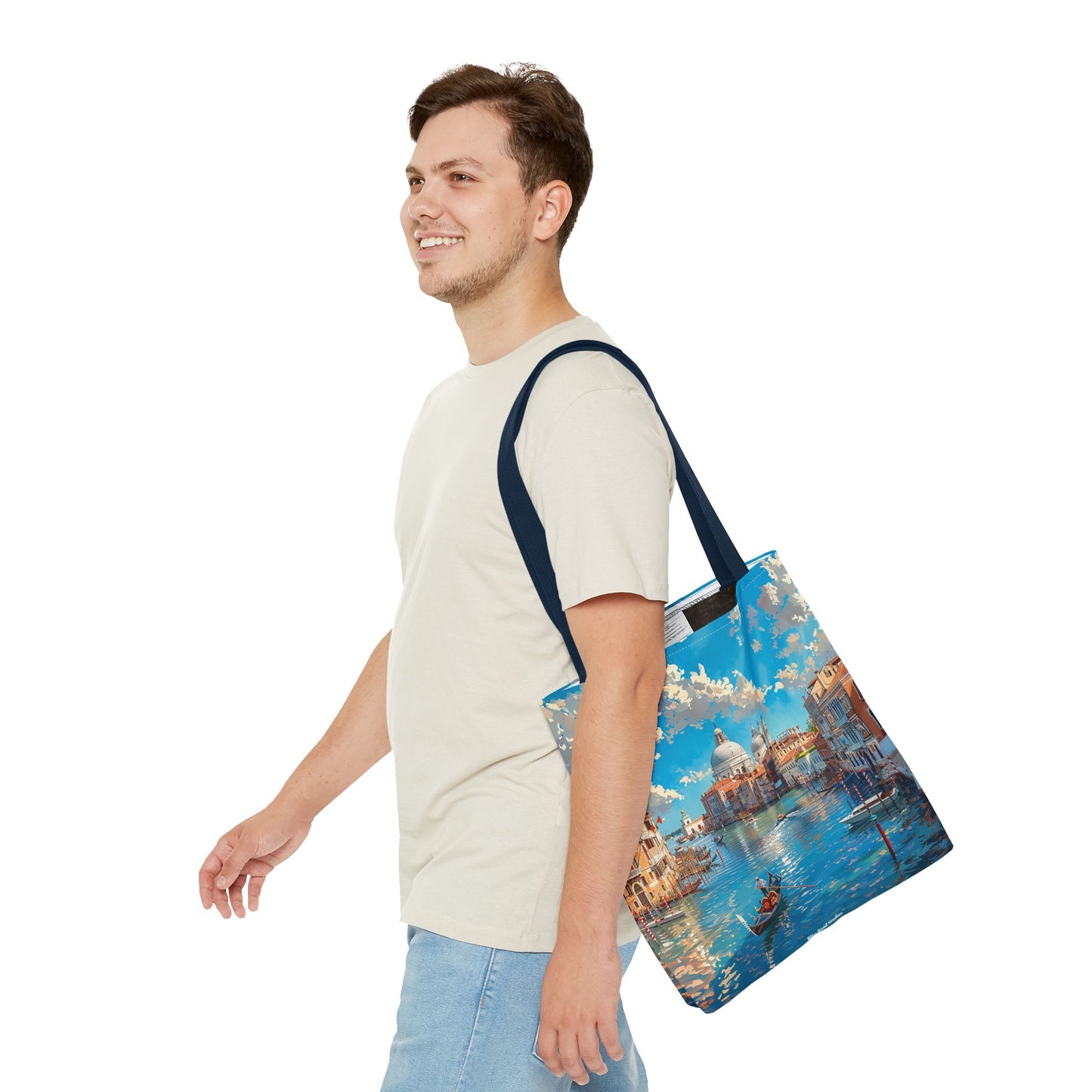 Venetian Grand Canal Tote Bag - Sail Through Venice - Carry the Magic Wherever You Go! Available in 3 sizes.