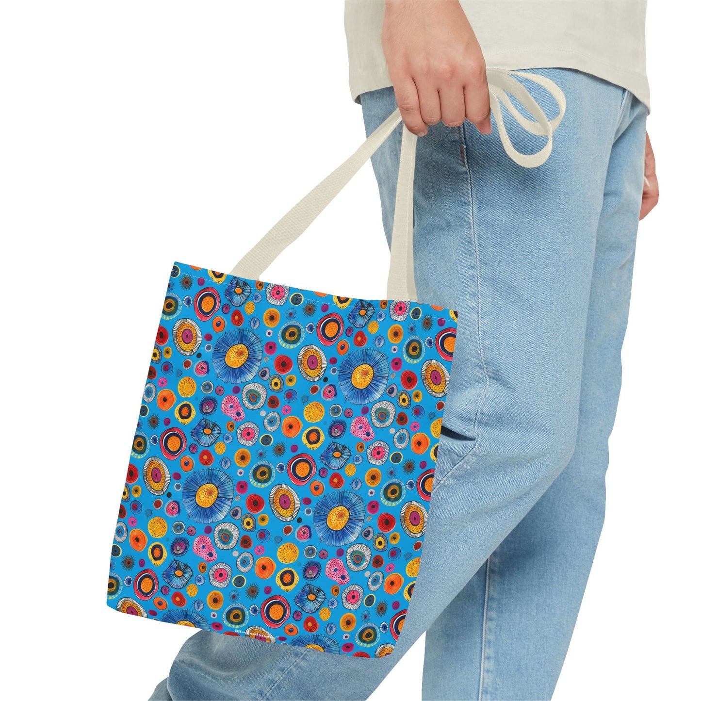 Primordial Sea Life Tote Bag - Dive into Style with Aquatic Primordial Wonder! Available in 3 sizes.