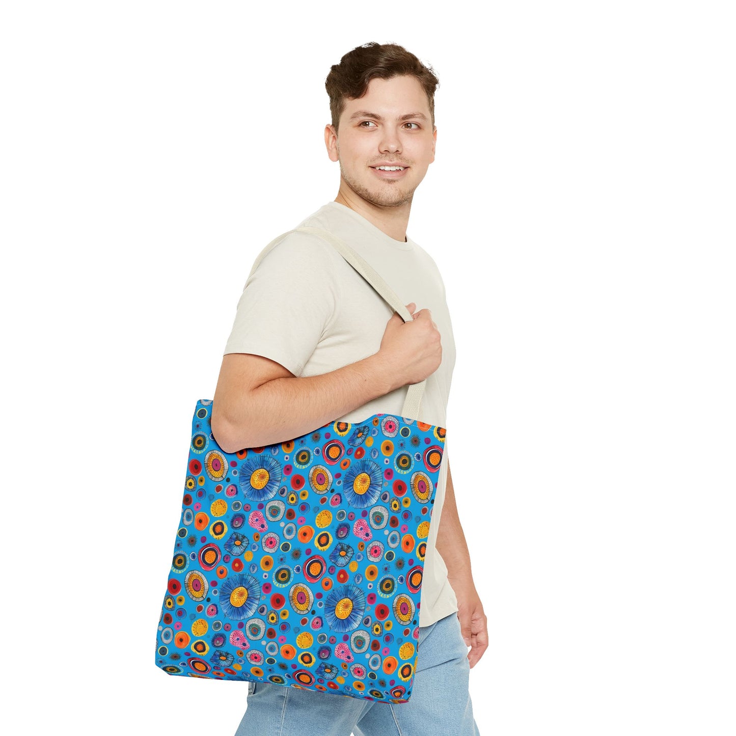 Primordial Sea Life Tote Bag - Dive into Style with Aquatic Primordial Wonder! Available in 3 sizes.