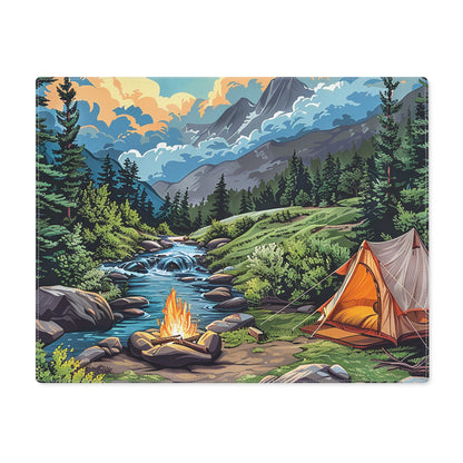 Campfire Serenity Placemat - 18" x 14".