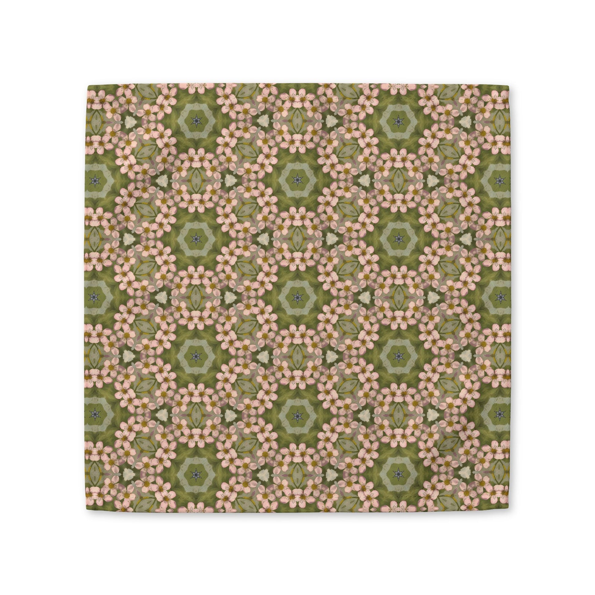 Springtime Petal Dance cotton twill napkin