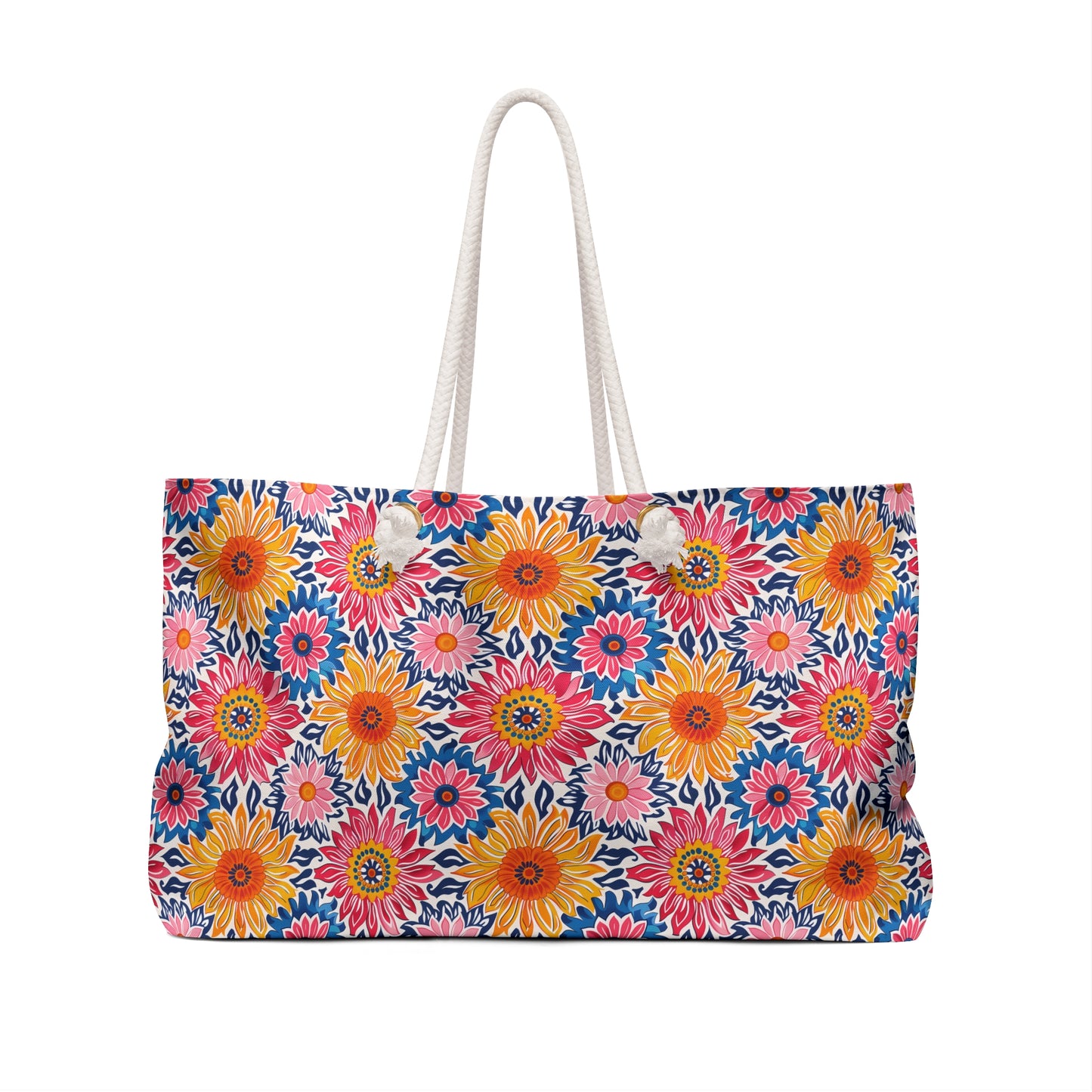 Sunsplash Petals Weekender Bag - Bloom in Color - Where Every Journey is a Burst of Sunshine!