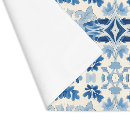 Blue Spanish Tile Placemat - 18" x 14".