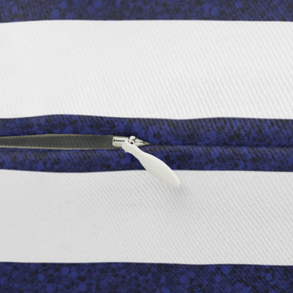 Classic Stripes Celebration Lumbar Pillow - Spun Polyester - Double-Sided Print - Concealed Zipper - 20" x 14"