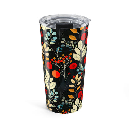 Retro Woodland Whispers Insulated Tumbler - 20 oz. Stainless Steel, Glossy Finish