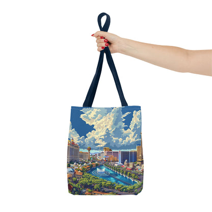 Viva Daytime Las Vegas Tote Bag - Bring the Vegas Vibe to Wherever You Roam! Available in 3 sizes.