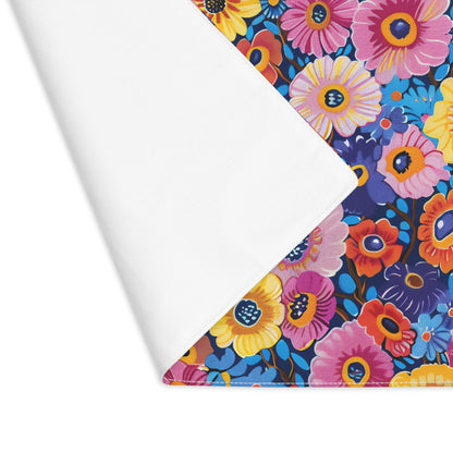 Midnight Garden Whimsy Placemat - 18" x 14".