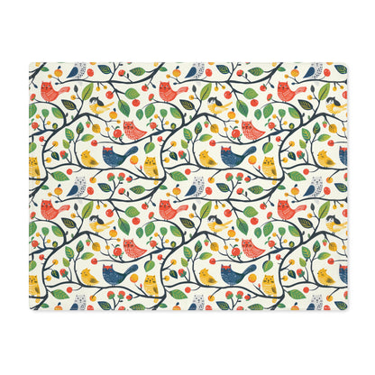 Catbird Tree Designer Placemat - 18" x 14".