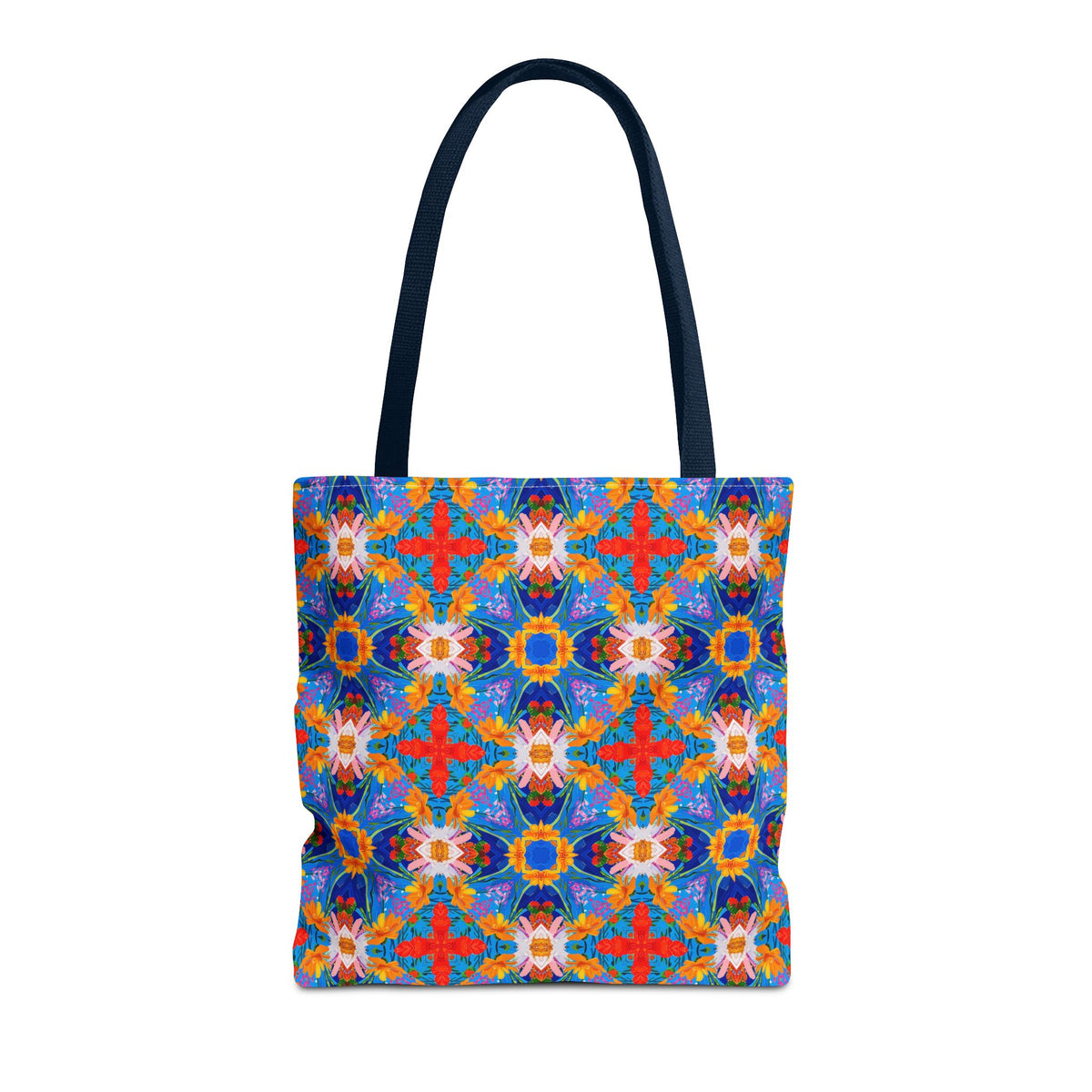 Floral Tapestry Wanderlust Tote Bag - Wander in Style with a Tapestry of Color! Available in 3 sizes.