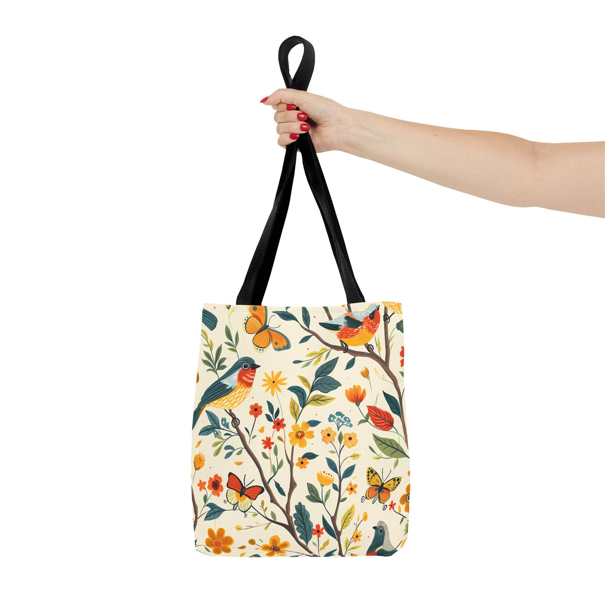 Tree Birds Tote Bag - Available in 3 sizes.