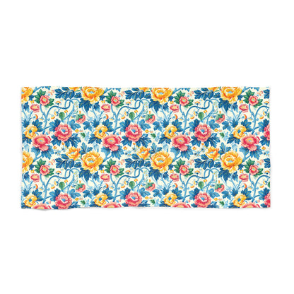 Victorian Vine Romp Luxurious Beach Towel - Available in 2 sizes.