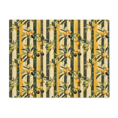 Golden Olive Grove Placemat - 18" x 14".