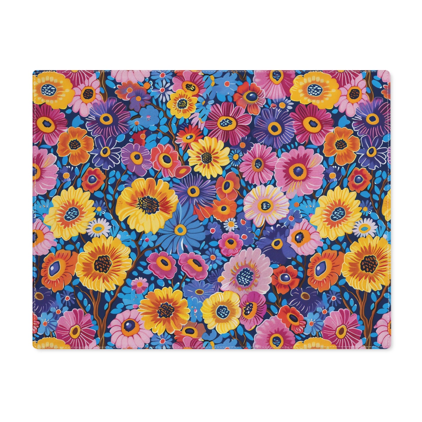 Midnight Garden Whimsy Placemat - 18" x 14".