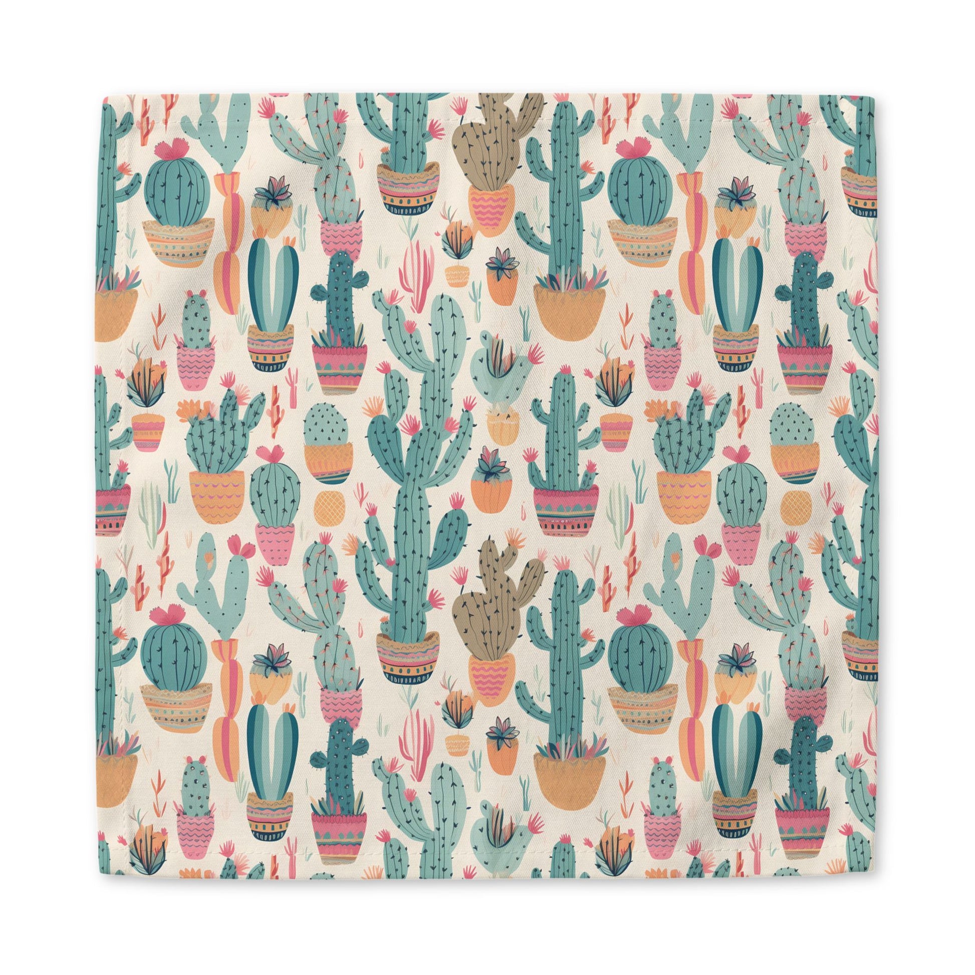 Desert Bloom Boom cotton twill napkin