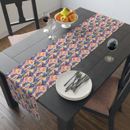 Fern-Tastic Whimsy Table Runner - Cotton Twill - Available in 2 sizes: 16" x 72" and 16" x 90".