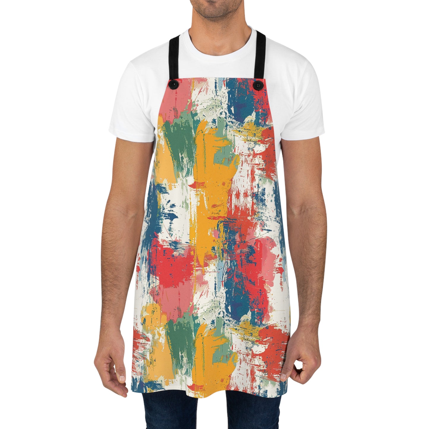 Paint Splash Palette Adult Apron
