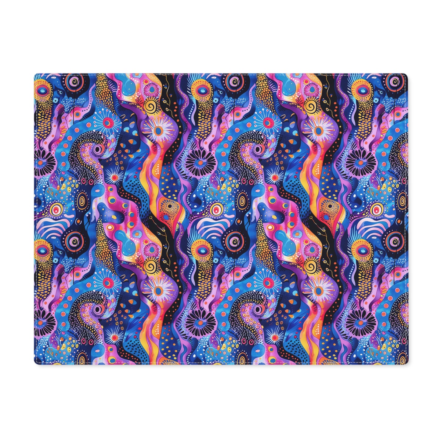 Purple Craziness Placemat - 18" x 14".