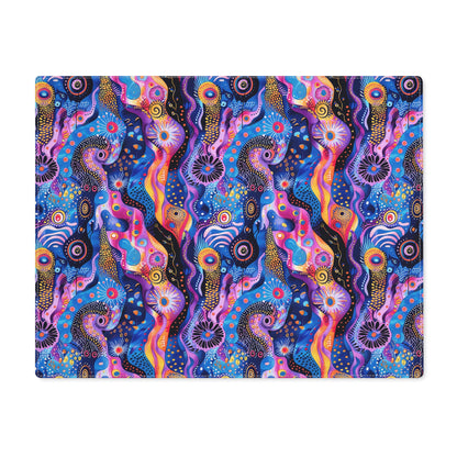 Purple Craziness Placemat - 18" x 14".