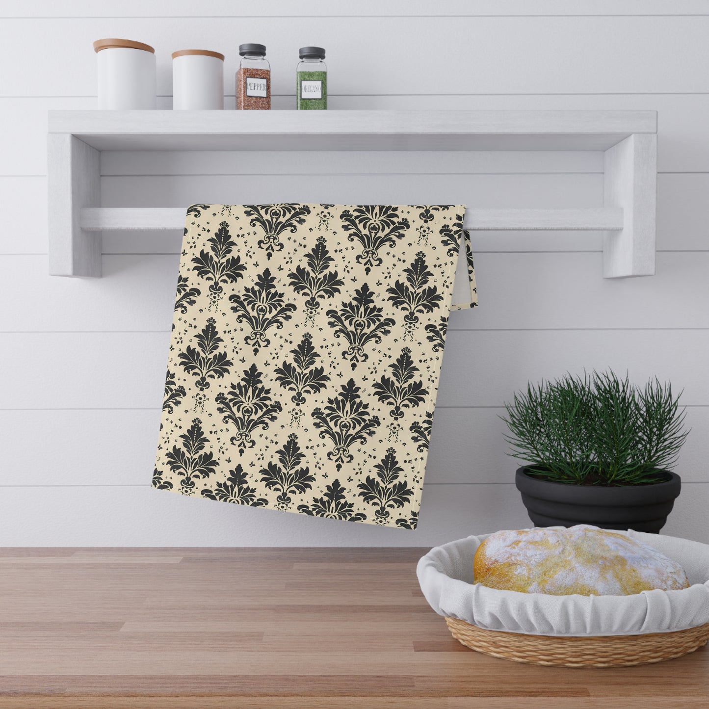 Classic Regency Kitchen Towel - Cotton Twill - 18" x 30" - Whisk in Style - Timeless Elegance for Every Kitchen!