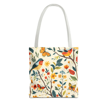 Tree Birds Tote Bag - Available in 3 sizes.
