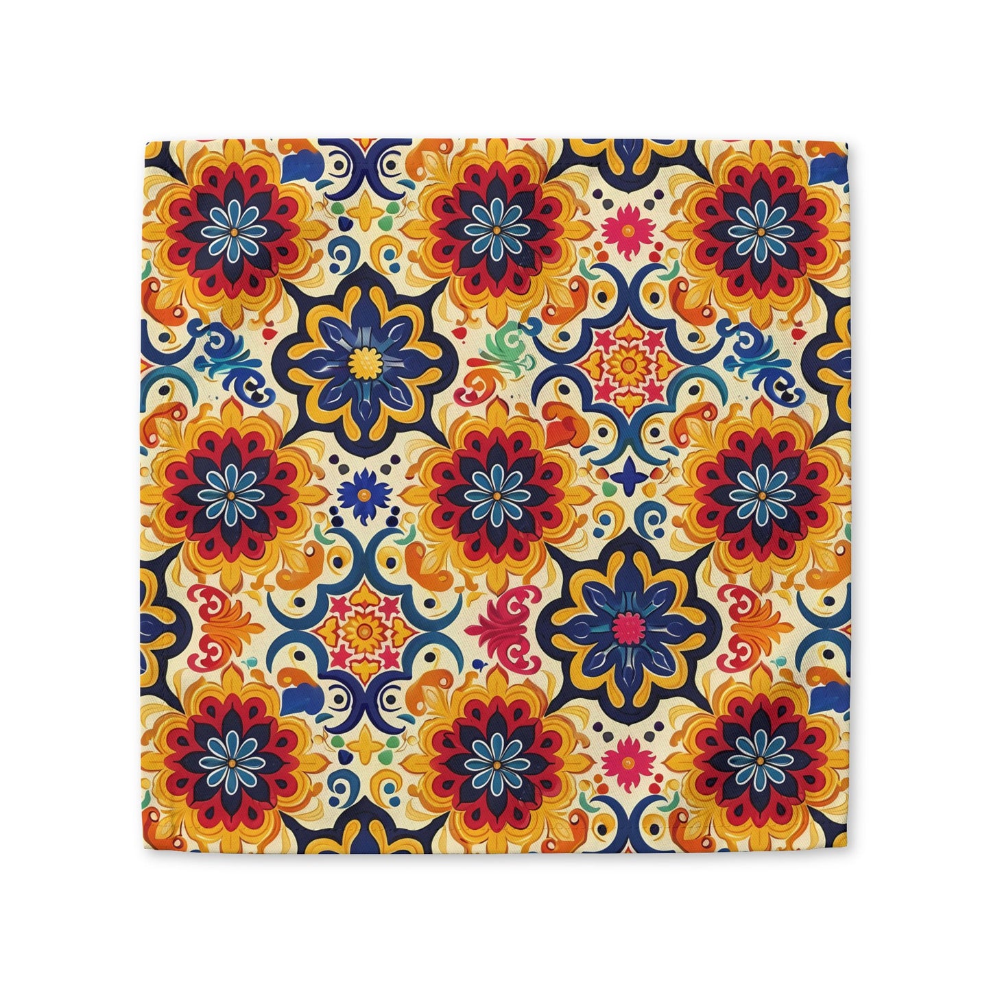 Majorcan Mosaic Splendor cotton twill napkin
