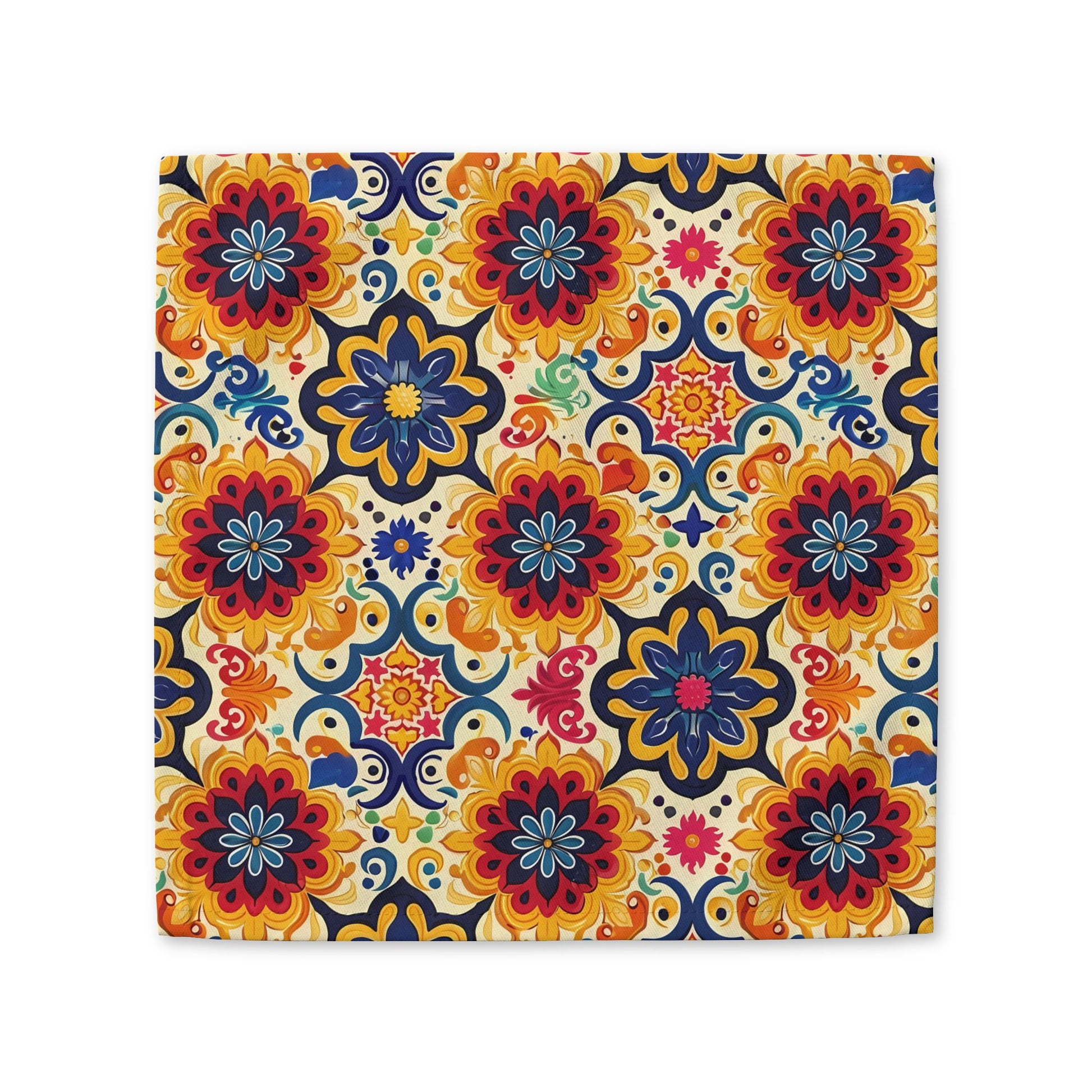 Majorcan Mosaic Splendor cotton twill napkin
