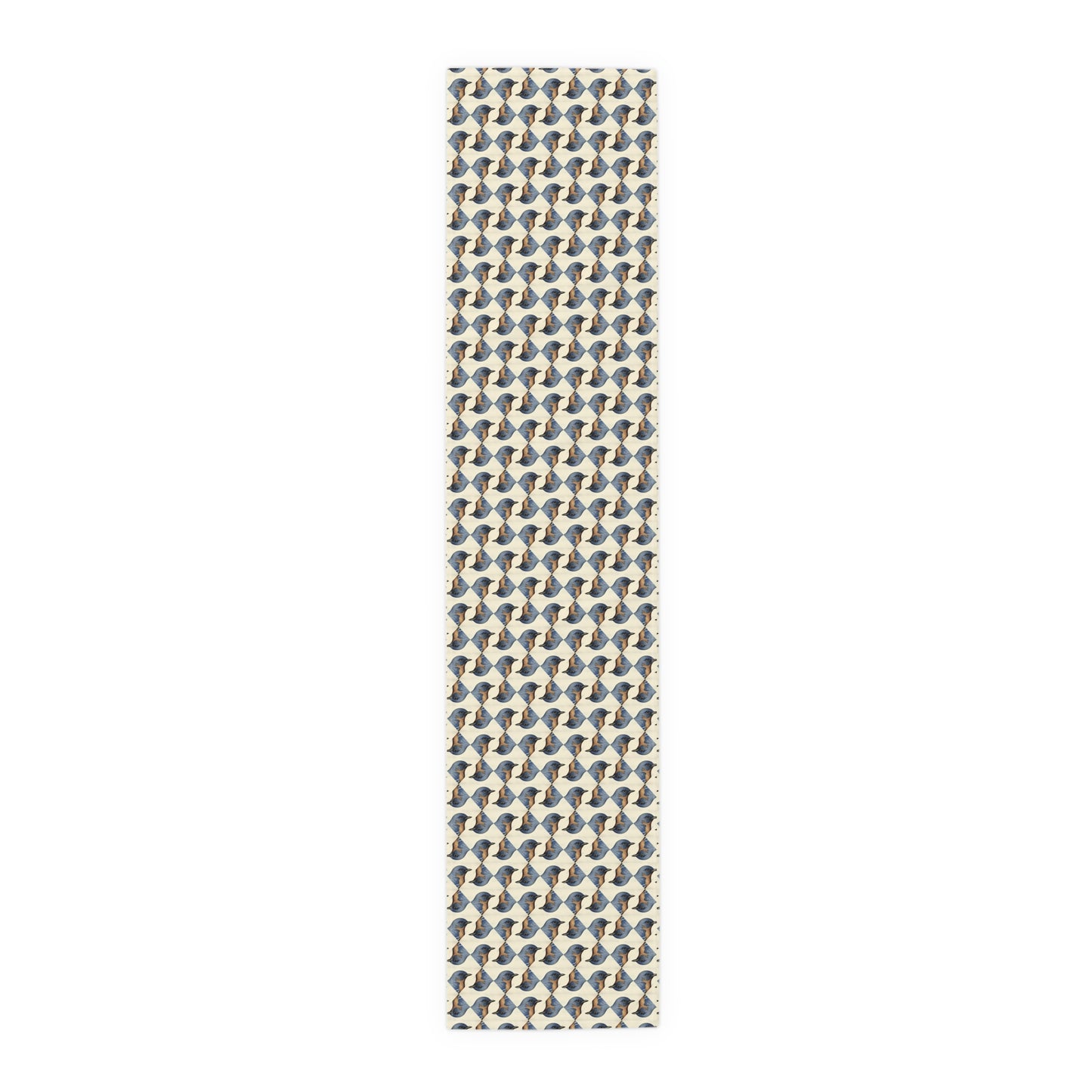Bird Lover Table Runner - Cotton Twill - Available in 2 sizes: 16" x 72" and 16" x 90".