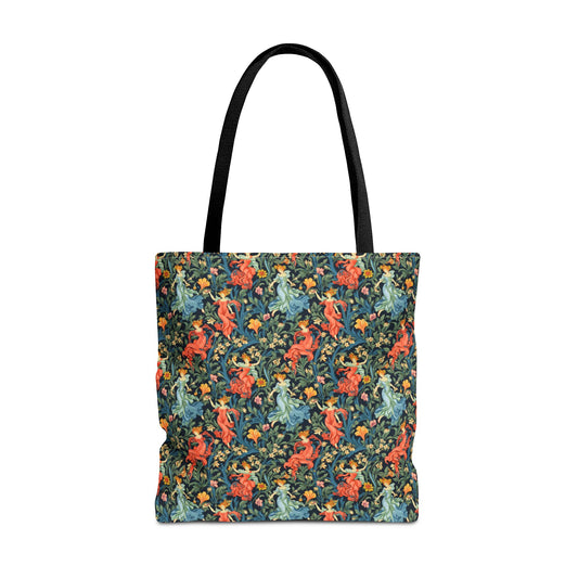 Dance of the Goddesses Tote Bag - Grace, Beauty, and a Touch of Magic in Every Step! Available in 3 sizes.