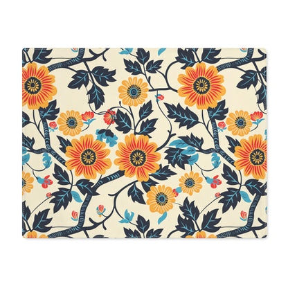 Golden Vine Tapestry Placemat - 18" x 14".