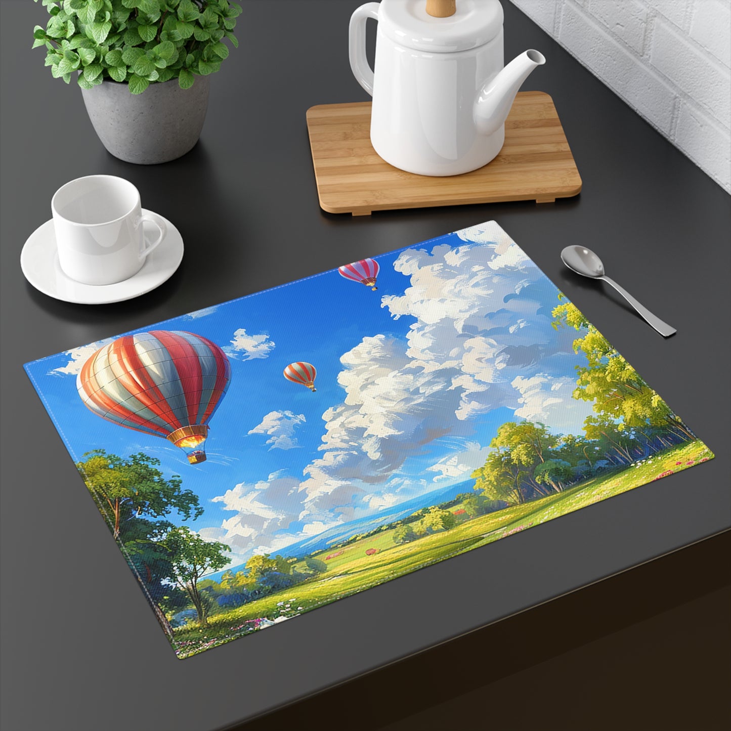 Spring Meadow Soar Placemat - 18" x 14".