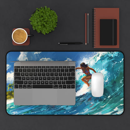 Wave Rider Desk Mat (Desk Pad) - Available in 3 sizes