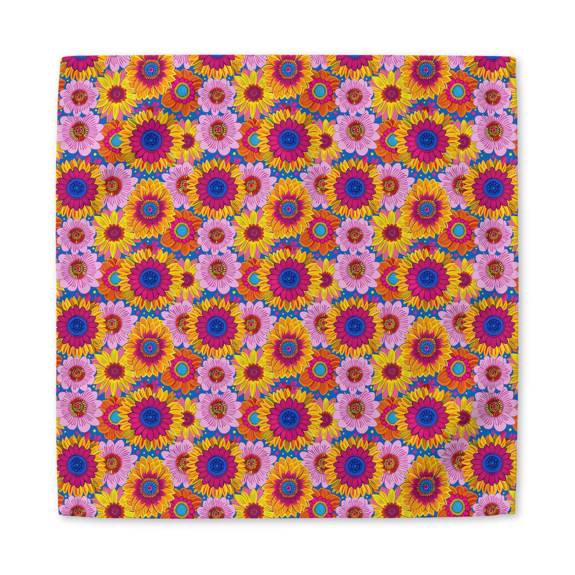 Sunny Garden Soiree cotton twill napkin