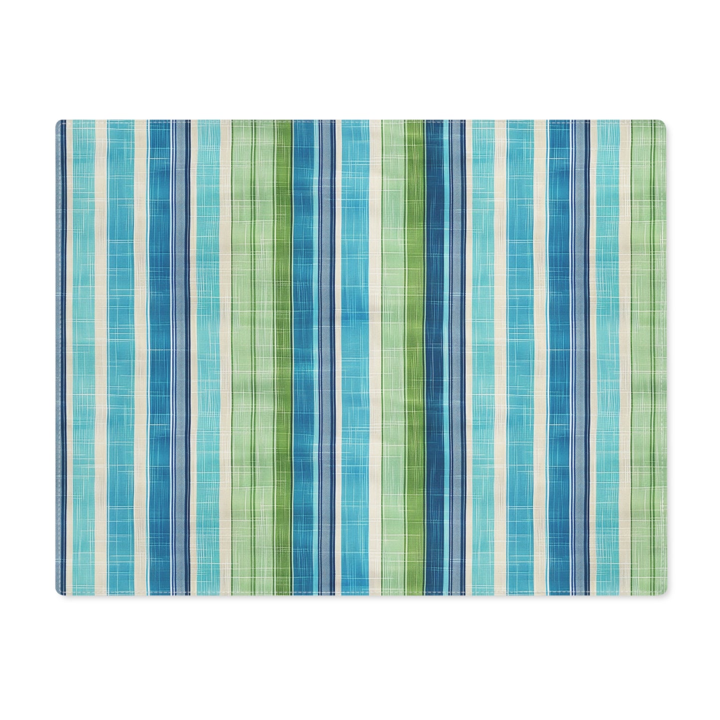 Ocean Whisper Stripes Placemat - 18" x 14".