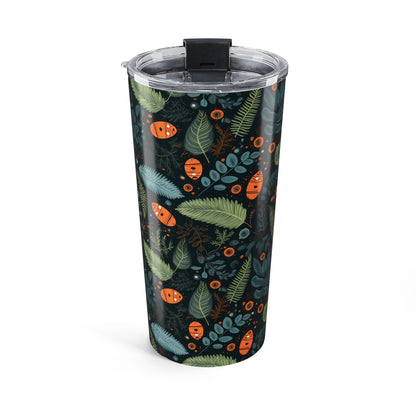 Mysterious Ferns Insulated Tumbler - 20 oz. Stainless Steel, Glossy Finish