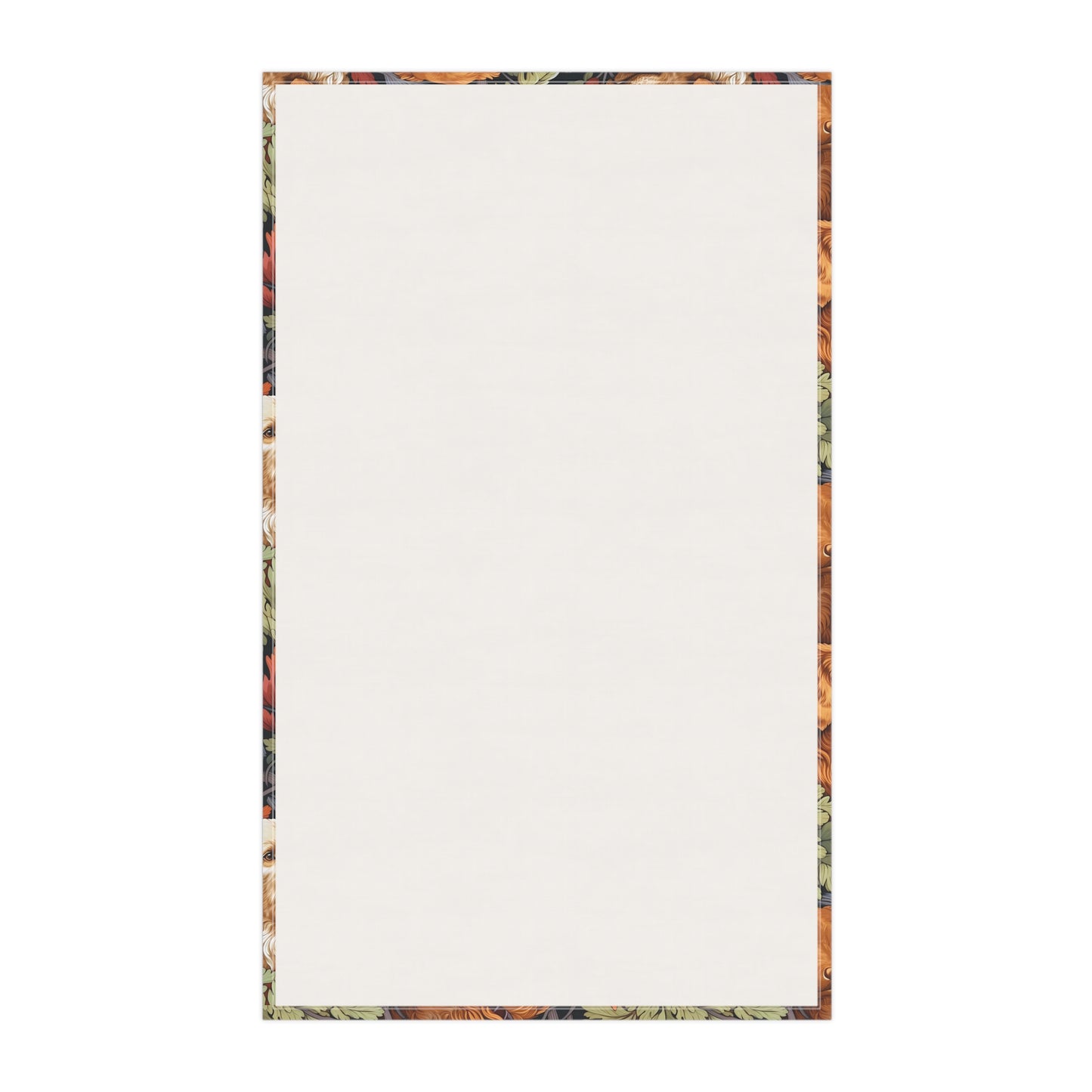 Classic English Dog Tapestry Kitchen Towel - Cotton Twill - 18" x 30"