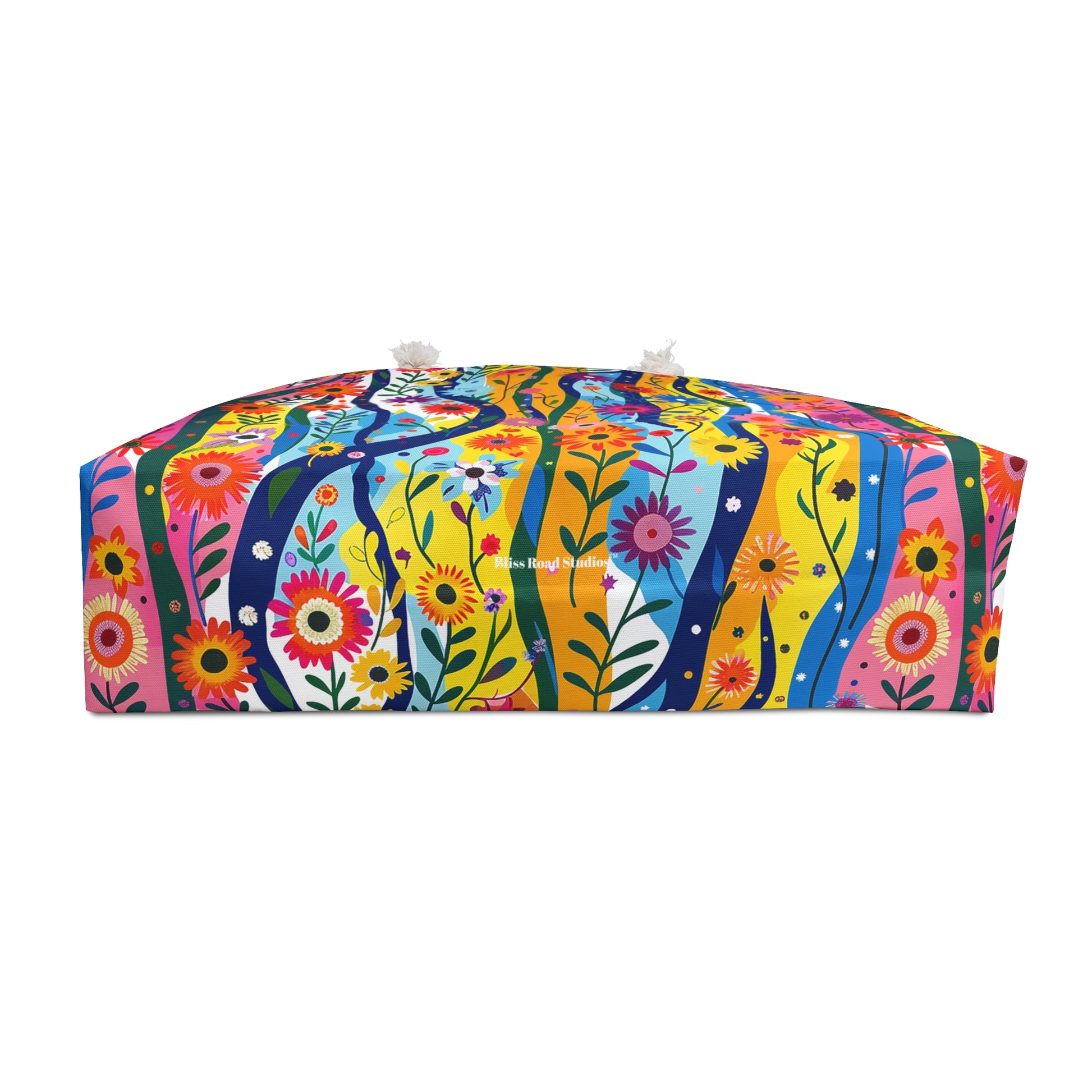 Floral Rhythms Weekender Bag - Flow with the Rhythm - Where Artful Design Meets Effortless Style!