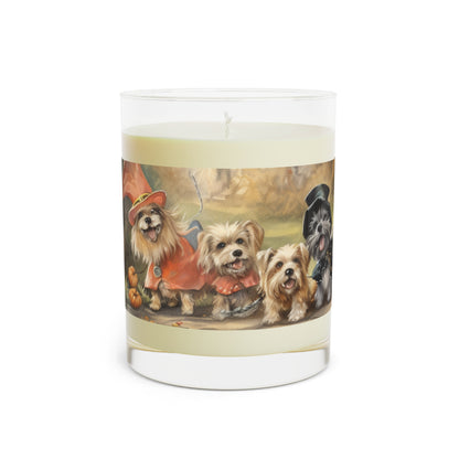 Vintage Halloween Dog 100% Soy Wax Scented Candle - 11 oz. Full-Glass, Phthalate-Free & Lead-Free - Three Fragrance Options