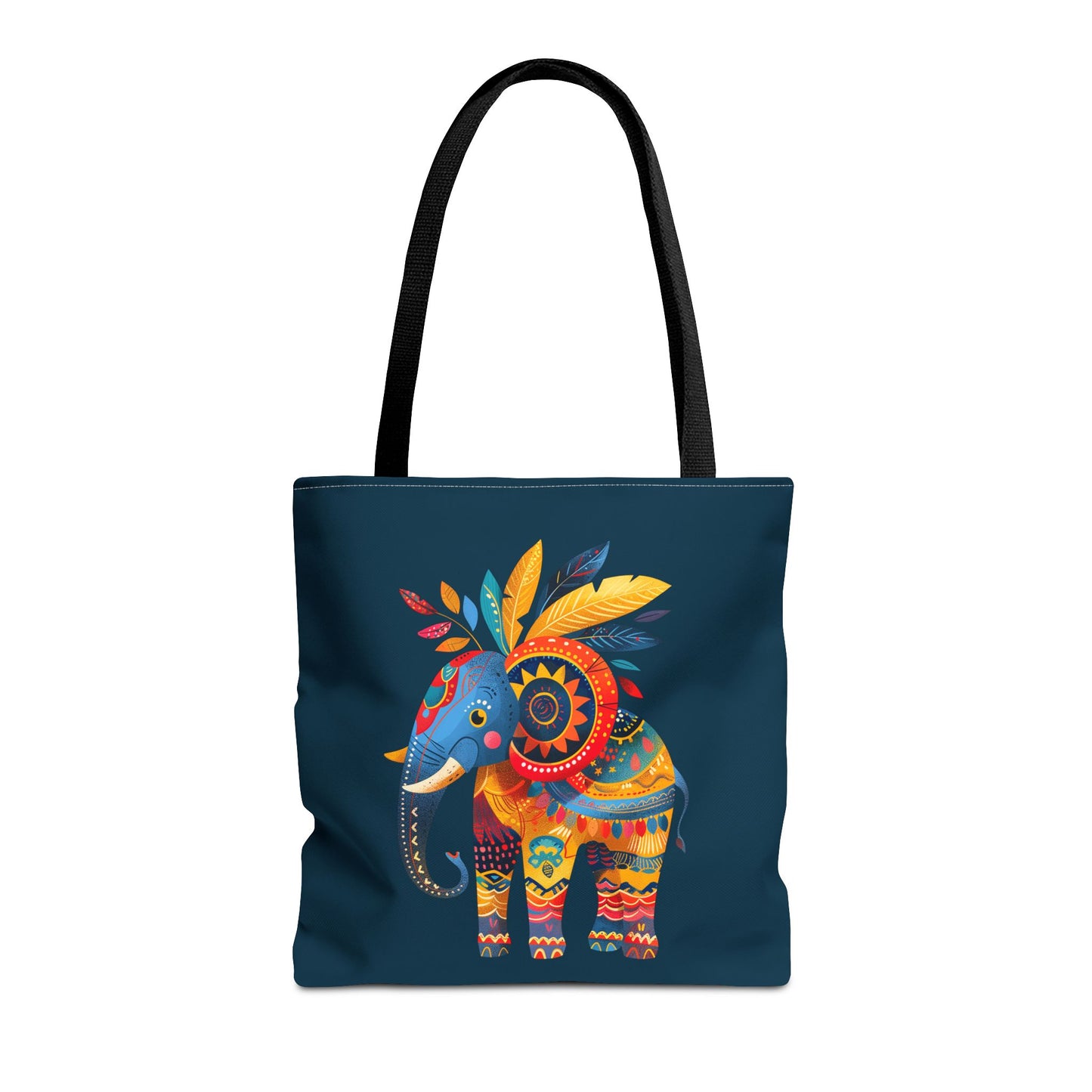 Ethnic Elephant Tote Bag - Carry the Spirit of the African Savanna with the Ethnic Elephant Tote! Available in 3 sizes.