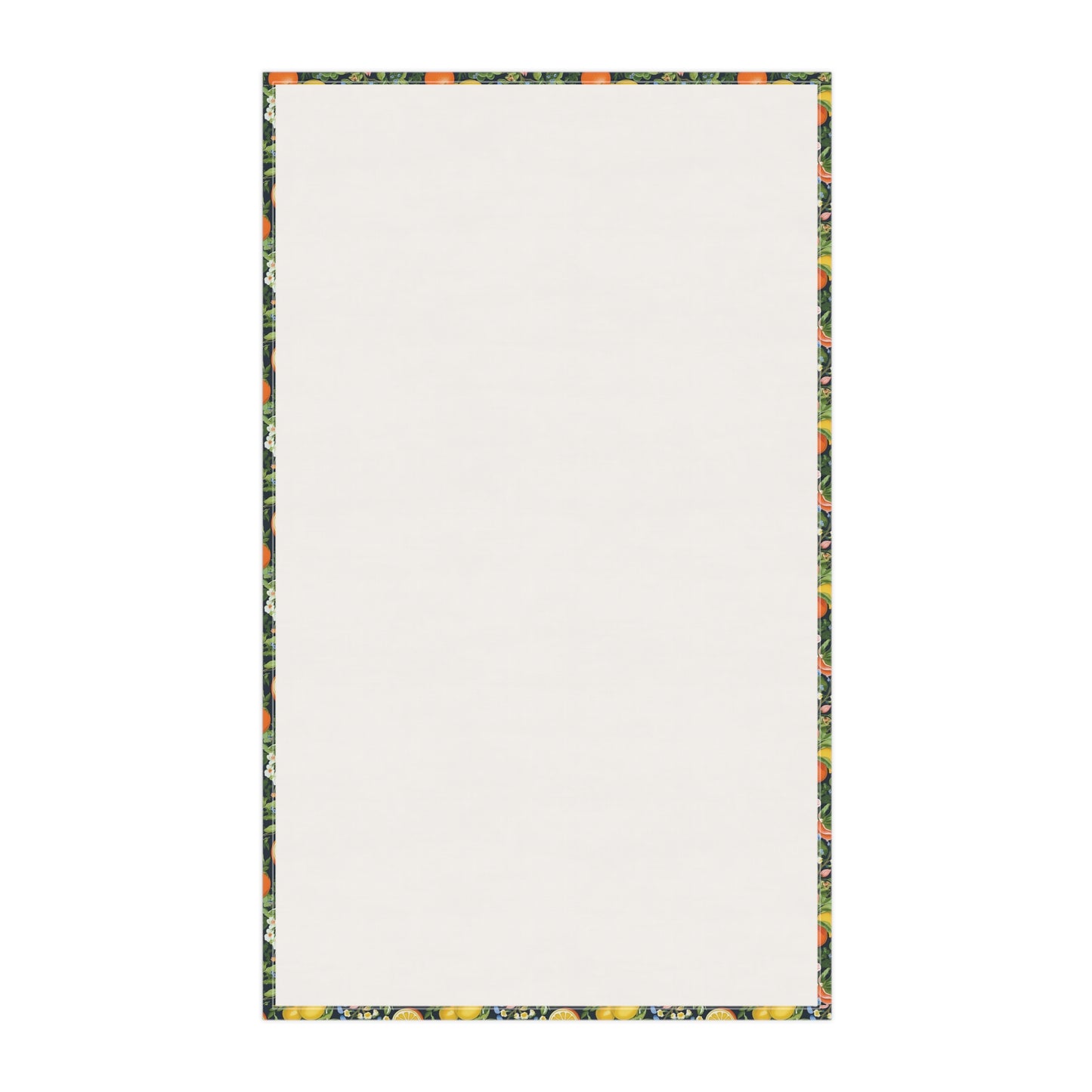 Classic Fruit & Floral Kitchen Towel - 100% Cotton Twill.
