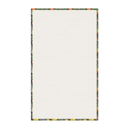 Classic Fruit & Floral Kitchen Towel - 100% Cotton Twill.