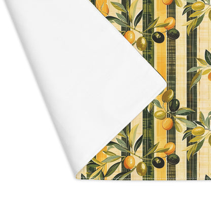 Golden Olive Grove Placemat - 18" x 14".