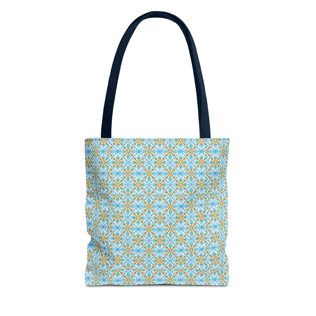 Mediterranean Mosaic Tote Bag - Cool, Calm, Collected - Carry Mediterranean Charm Everywhere! Available in 3 sizes.