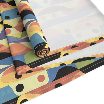 Linear Color Mesa Table Runner - Cotton Twill - Available in 2 sizes: 16" x 72" and 16" x 90".