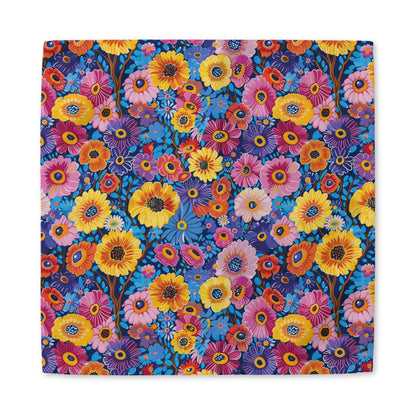Midnight Garden Whimsy cotton twill napkin