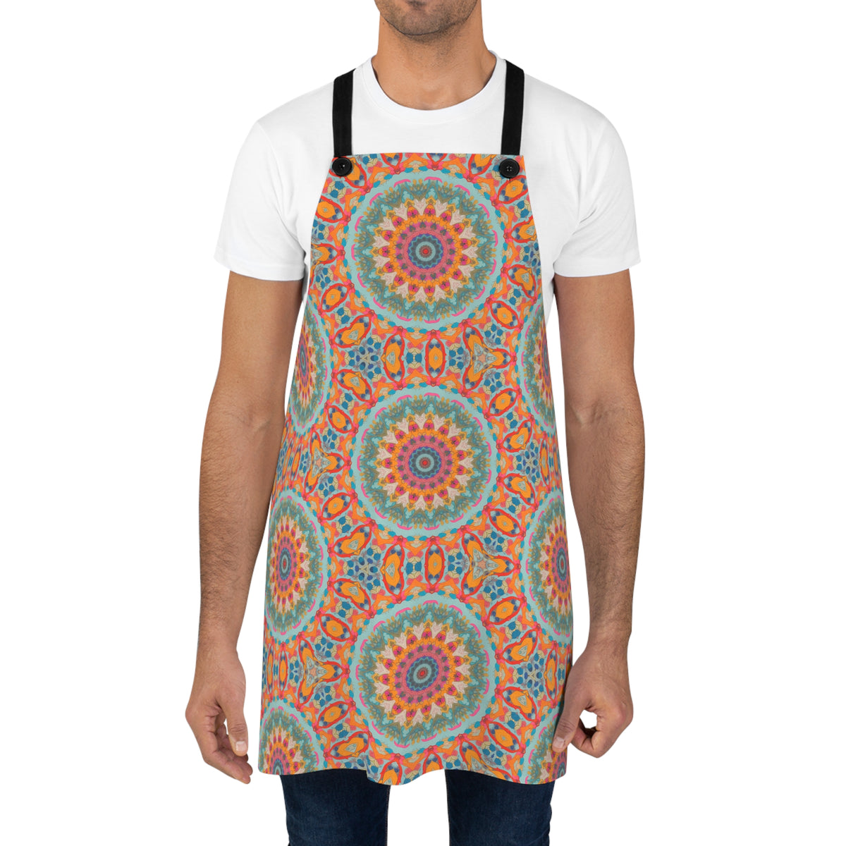 Golden Elegance Adult Apron