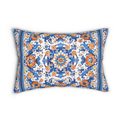 Sierra Blossom Lumbar Pillow - Spun Polyester - Double-Sided Print - Concealed Zipper - 20" x 14"