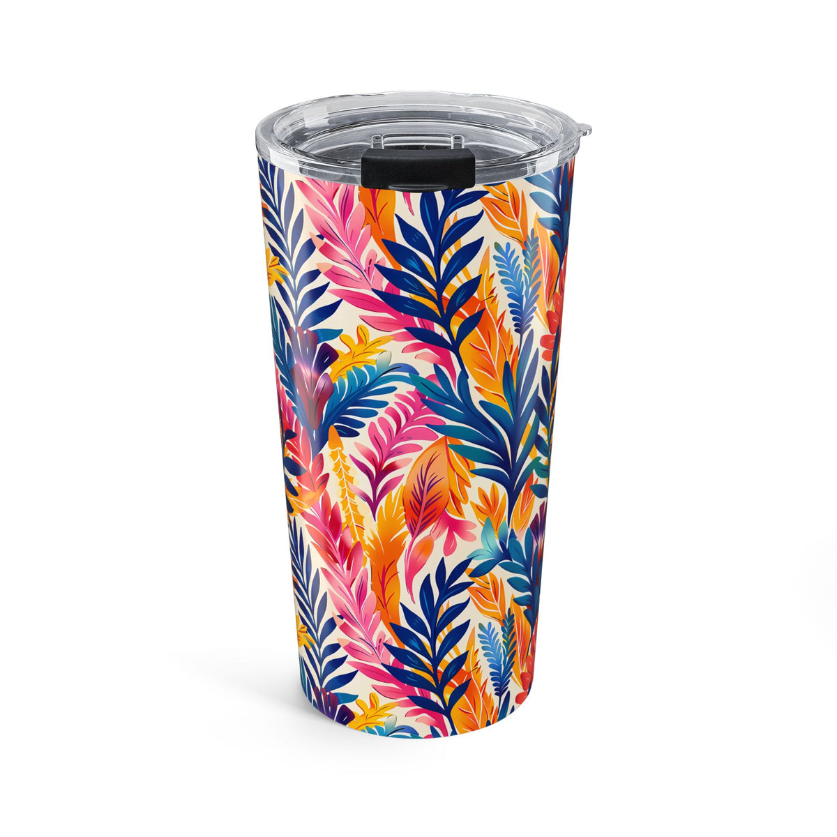 Fern-Tastic Whimsy Insulated Tumbler - 20 oz. Stainless Steel, Glossy Finish